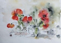 Jean-Martin et la calligraphie ! 2 Realisatio JM Vincent 2