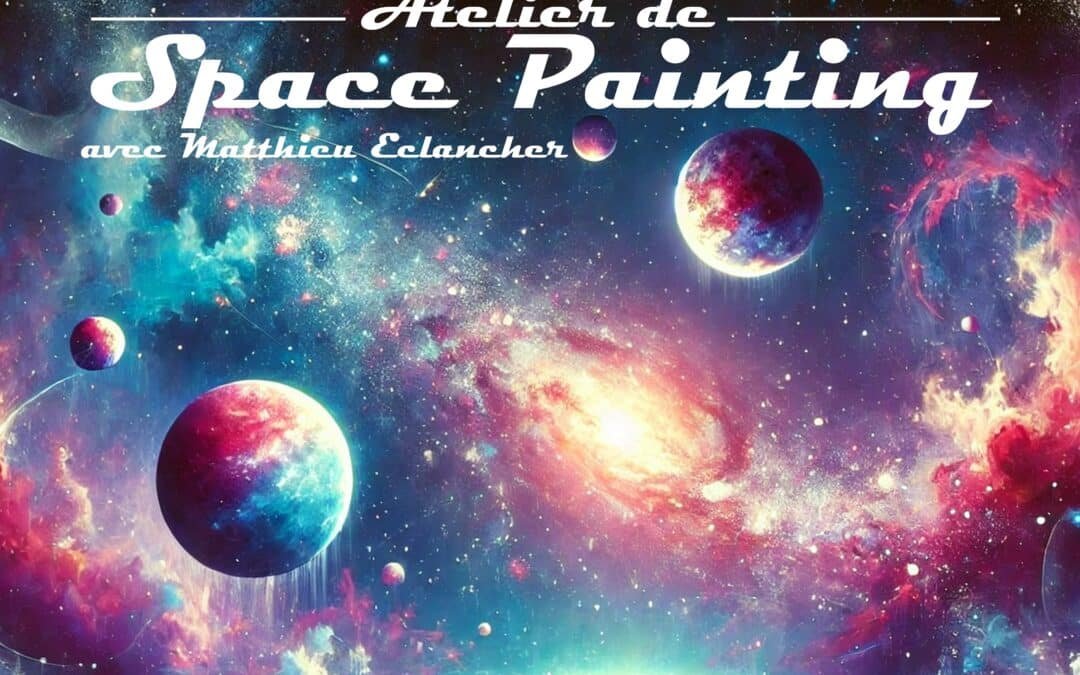 Matthieu et le Space Painting !