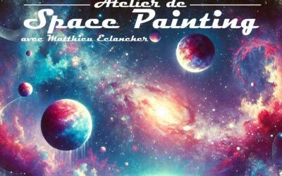 Matthieu et le Space Painting !