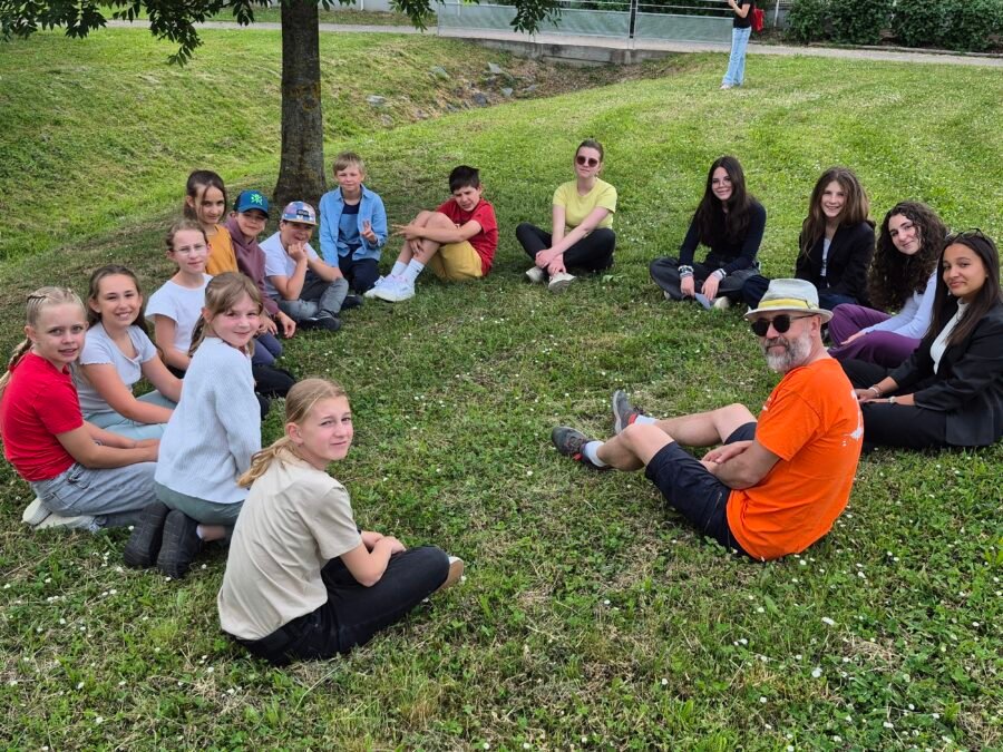 On s'apaise autour d'Yvan avant le spectacle !