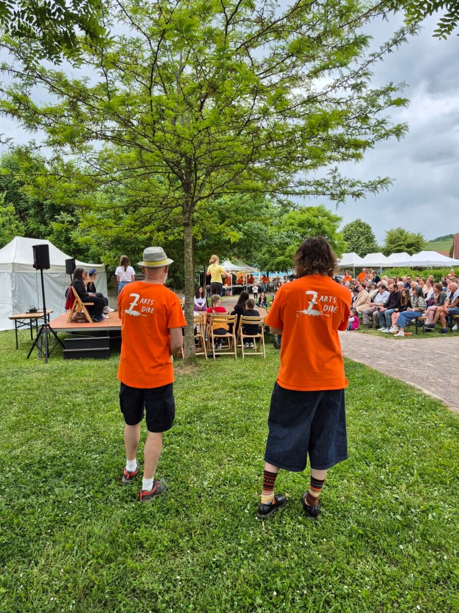 La pièce se joue sous l'oeil bienveillant des professeurs père et fils Garrec !