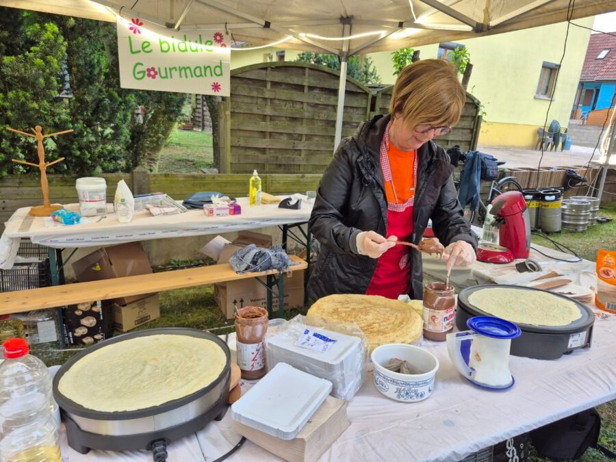 La douceur sucrée de Dominique et ses crêpes !
