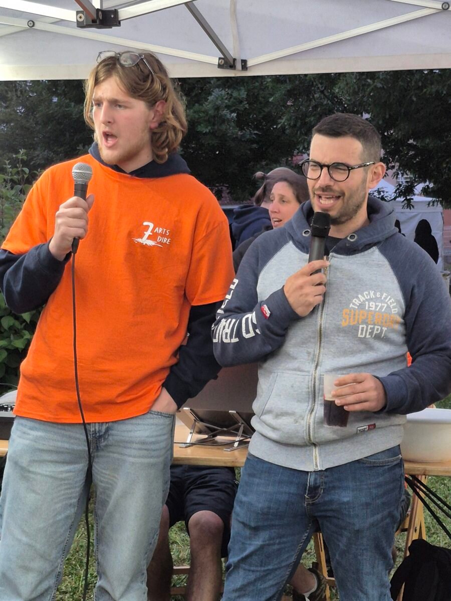 Maxence et Samuel dans un duo touchant et entrainant !