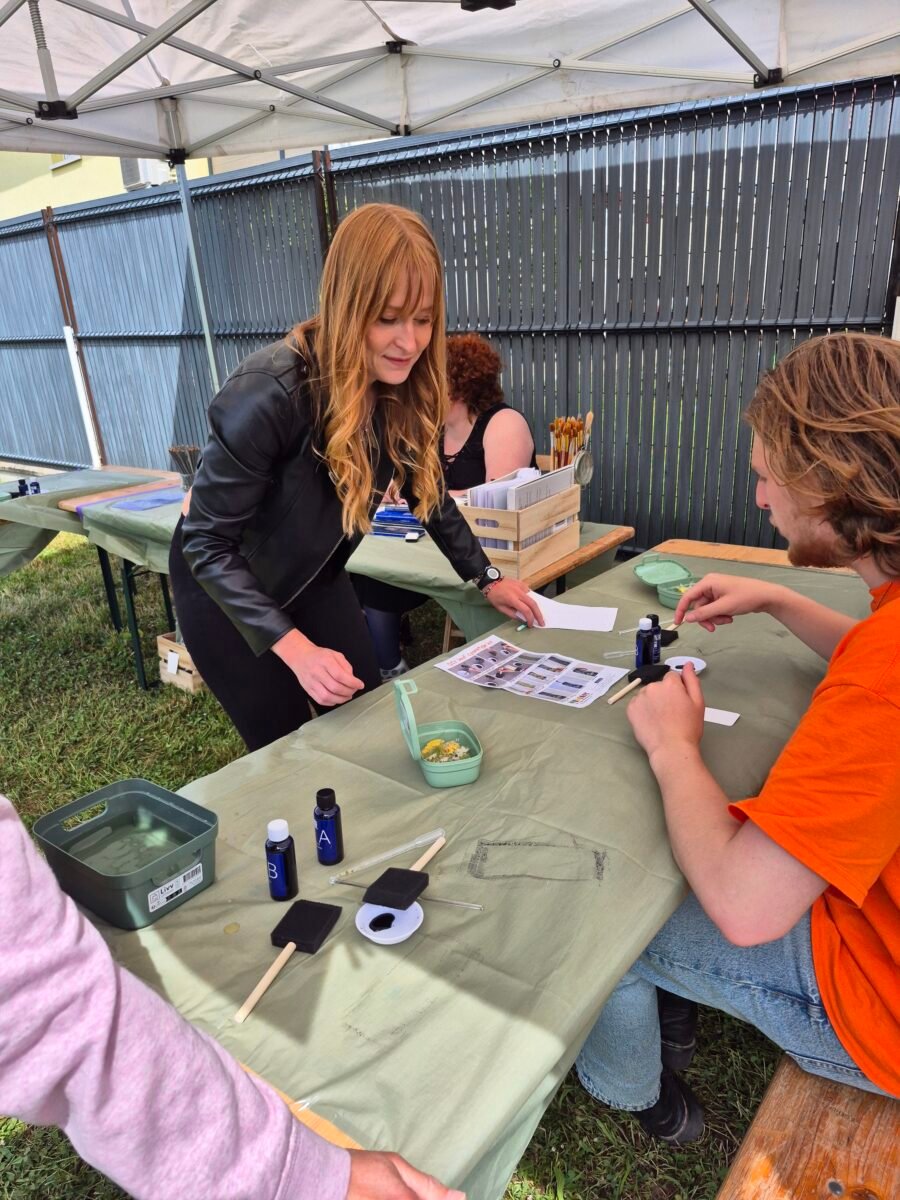 Aliénor Warin et le cyanotype !