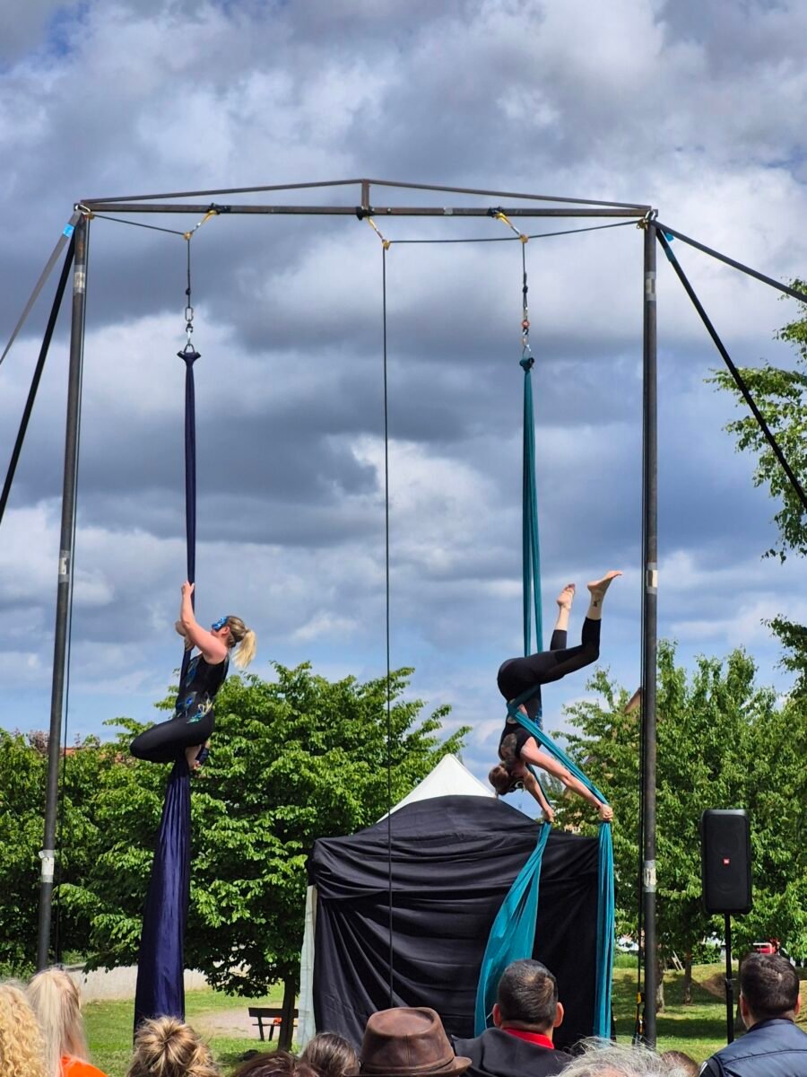 Un moment de légéreté suspendu dans le temps !